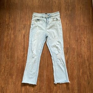 URBAN OUTFITTERS kick flare high-rise jeans